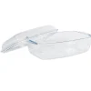 Outlet Gifi Plat à four rectangulaire transparent 6,5 L