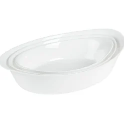 New Gifi Plat four verre smart cuisine Luminarc blanc x 3