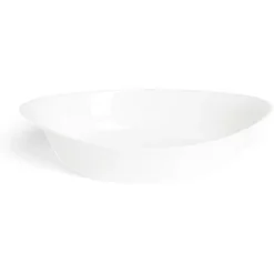 Sale Gifi Plat ovale 29x17cm Luminarc blanc avec motifs