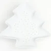 Best Gifi Plat porcelaine sapin