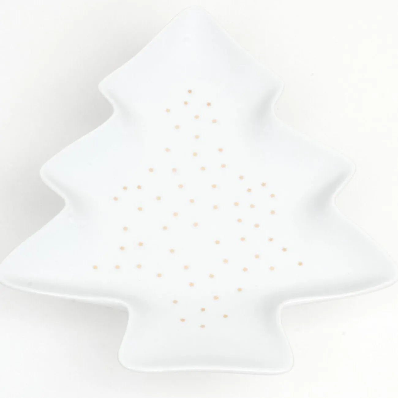 Best Gifi Plat porcelaine sapin