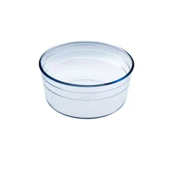 Discount Gifi Plat à soufflé verre transparent