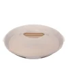 Gifi Plat à tarte anti adhérent couvercle de transport Ø30xH6cm