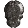 Best Gifi Plat tête de mort Halloween en verre