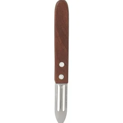 Best Gifi Éplucheur inox manche ergonomique en bois