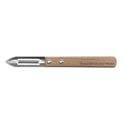 New Gifi Éplucheur inox manche hêtre