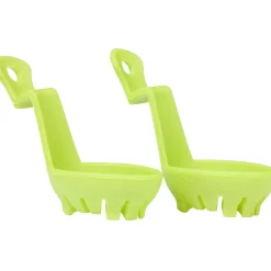 New Gifi Pocheuse à oeufs verte silicone x2