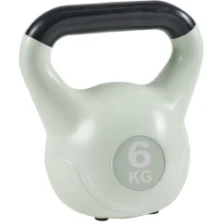 Gifi Bien-Être^Poids de musculation 6kg avec poignée gris clair