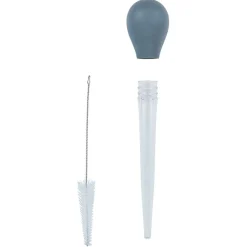 Hot Gifi Poire à jus avec brosse de nettoyage