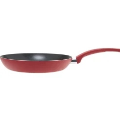 Outlet Gifi Poêle aluminium noire et rouge