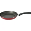Outlet Gifi Poêle aluminium noir et rouge Ø24cm