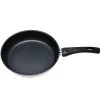 Discount Gifi Poêle antiadhésive inox poignée bakélite noire