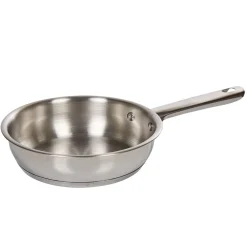 Gifi Poêle inox avec poignée bakélite ø 20 cm