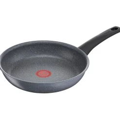 Online Gifi Poêle sauteuse Tefal Mineralia Force aluminium moucheté gris noir ø 24 cm