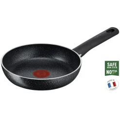 Clearance Gifi PoêleTéfal effet pierre grise et noire Ø20cm
