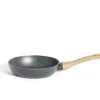 Discount Gifi Poêle tous feux dont induction aluminium noir Ø20cm