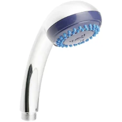 Gifi Equipement Douche^Pommeau de douche à 3 jets acier gris argenté
