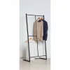 Gifi Rangement|Portant à vêtements loft 2 niveaux métal noir
