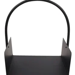 Gifi Chauffage^Porte bûches noir