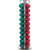 Discount Gifi Porte capsules rotatif en inox Ø11xH37cm
