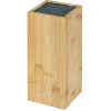 Clearance Gifi Porte couteaux en bambou 10,5x10,5xH22cm