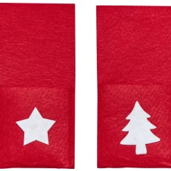 New Gifi Porte couvert de noël en feutrine