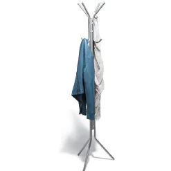 Gifi Rangement|Porte manteau 8 crochets gris