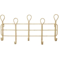 Gifi Rangement|Porte-manteau effet bambou naturel