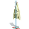 Gifi Rangement|Porte manteau enfant multicolore design crayon