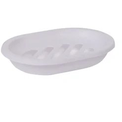 Gifi Aménagement Salle De Bain^Porte savon dévidoir amovible uni blanc