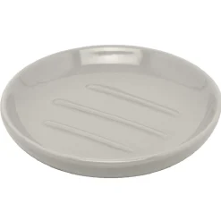 Gifi Aménagement Salle De Bain^Porte savon rond taupe