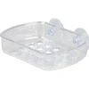 Gifi Aménagement Salle De Bain^Porte savon transparent à ventouse