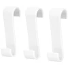 Gifi Aménagement Salle De Bain^Porte serviette en plastique x 3