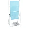 Gifi Aménagement Salle De Bain^Porte-serviettes blanc