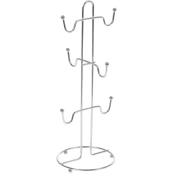 Gifi Porte tasses gris en métal