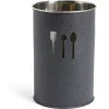 Sale Gifi Pot range-couverts Ø10xH.15cm inox finition gris crocodile