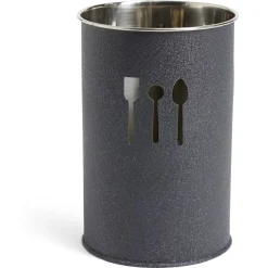 Sale Gifi Pot range-couverts Ø10xH.15cm inox finition gris crocodile