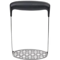 Hot Gifi Presse purée en inox et silicone noir