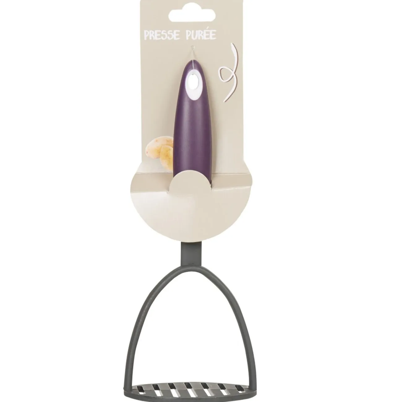 Outlet Gifi Presse purée violet et noir