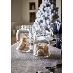 Sale Gifi Présentoir pâtisserie sous cloche verre transparent
