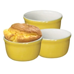 Discount Gifi Ramequin blanc rond x3