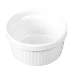 New Gifi Ramequin en céramique blanc ø9,1xH.4,8 cm