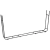 Gifi Chauffage^Range bûches extensible métal noir