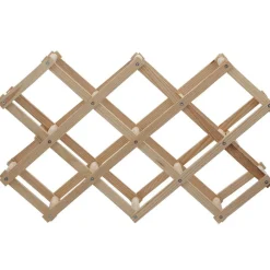 Clearance Gifi Range bouteilles en pin naturel