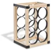 Sale Gifi Range bouteilles x6 noir et bois