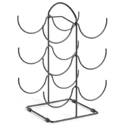 Online Gifi Range bouteille vertical 6 emplacements métal 19x25xH40cm