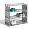 Gifi Rangement|Range chaussures gris 9 paires