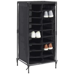 Gifi Rangement|Range chaussures noir 18 paires