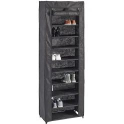 Gifi Rangement|Range chaussures noir 30 paires 10 niveaux