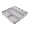 Gifi Range couvert 8 compartiments gris